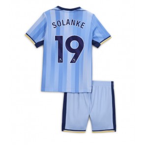 Tottenham Hotspur Dominic Solanke #19 Dětské Venkovní dres komplet 2024-25 Krátký Rukáv (+ trenýrky)